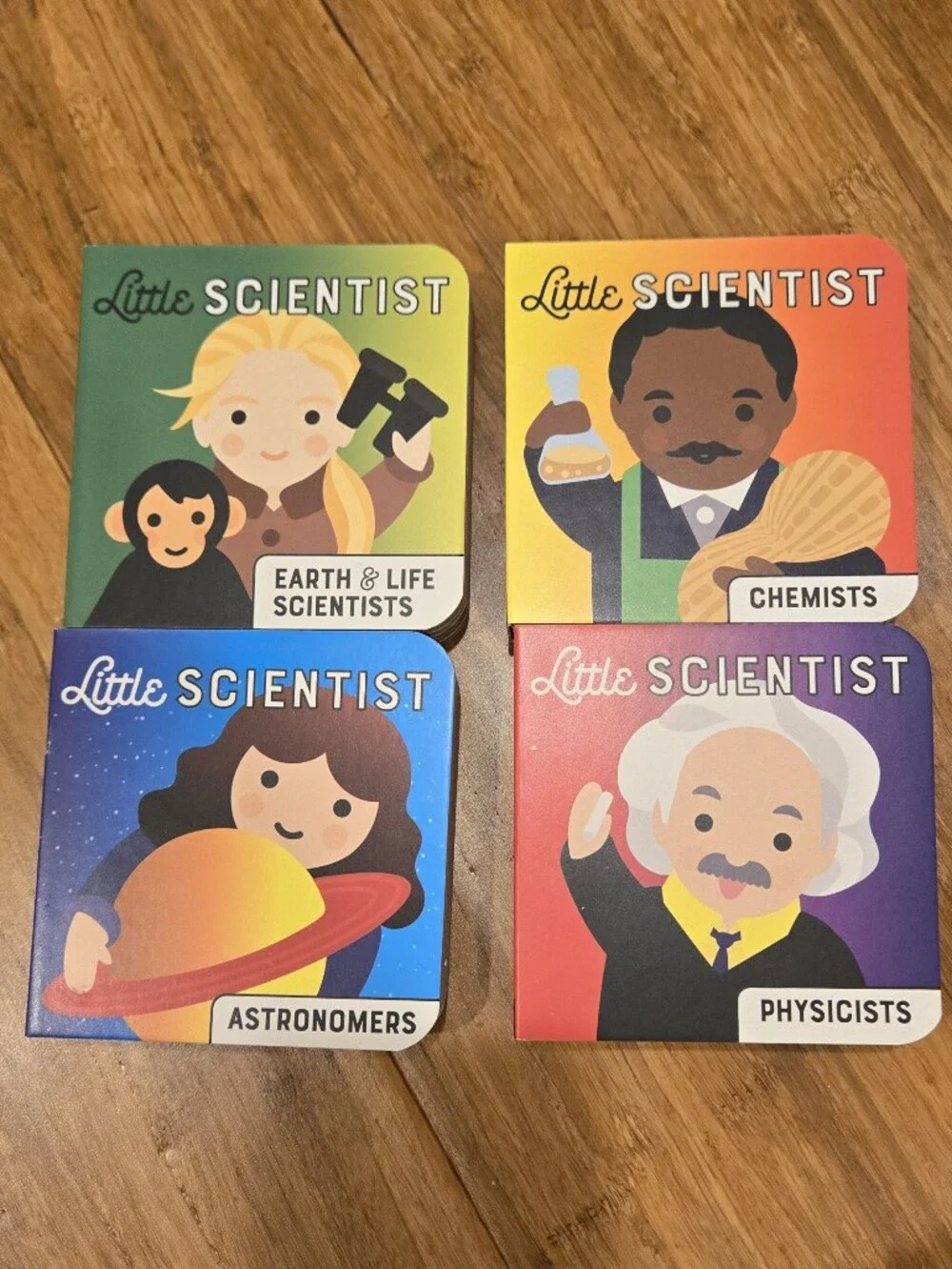Mudpuppy Little Scientists Board Book Set Of 4